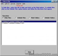 Hide-A-File screenshot